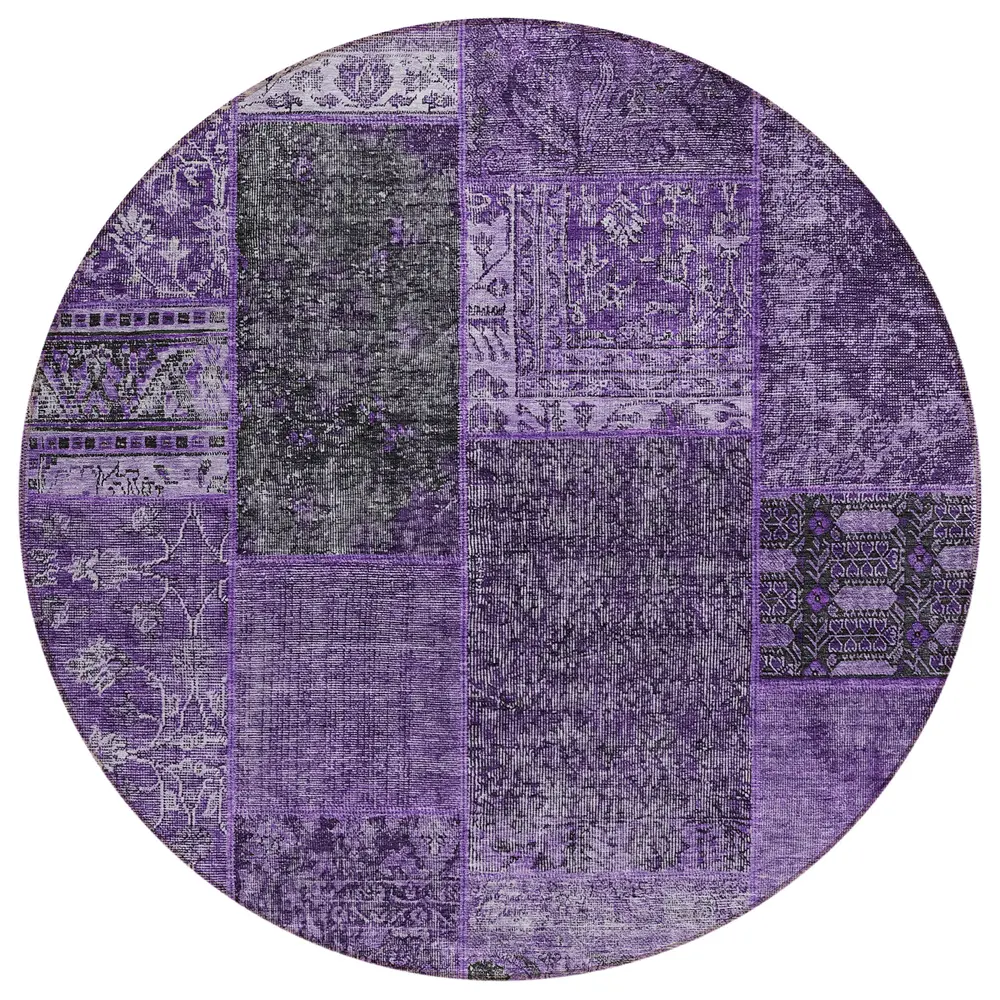 Chantille ACN669 Eggplant 8' x 8' Rug