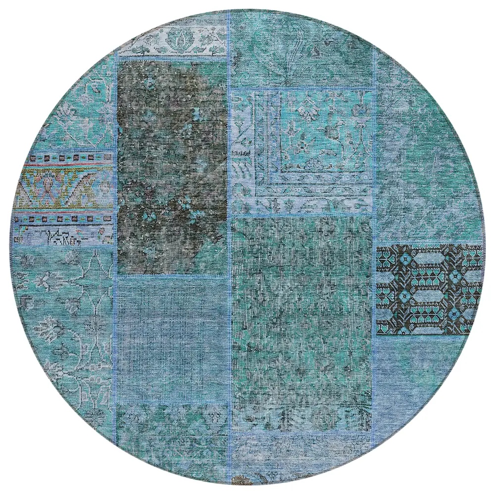 Chantille ACN669 Teal 8' x 8' Rug