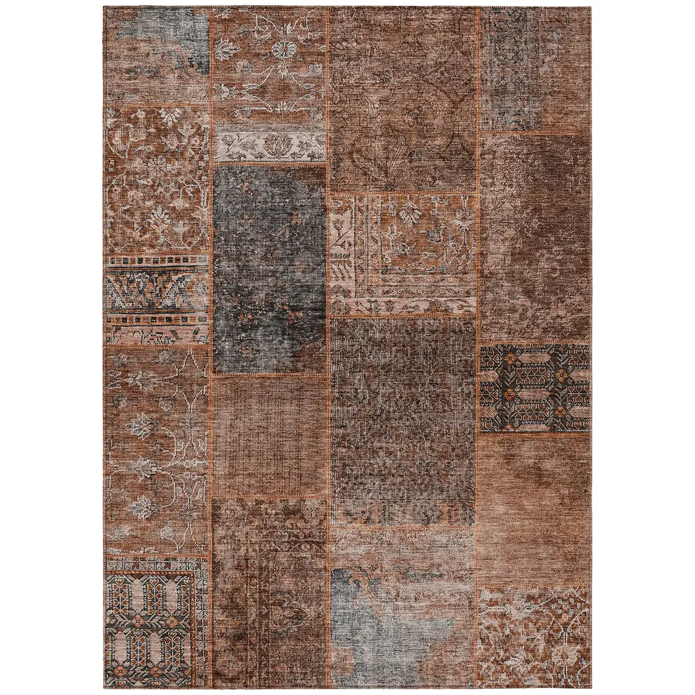Chantille ACN669 Terracotta 5' x 7'6