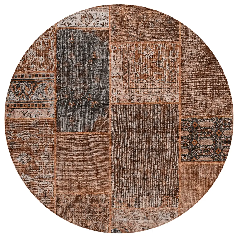 Chantille ACN669 Terracotta 8' x 8' Rug