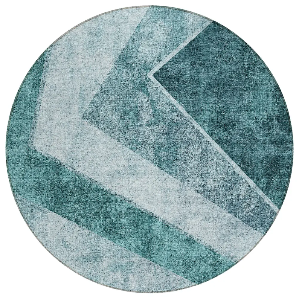 Chantille ACN671 Teal 8' x 8' Rug