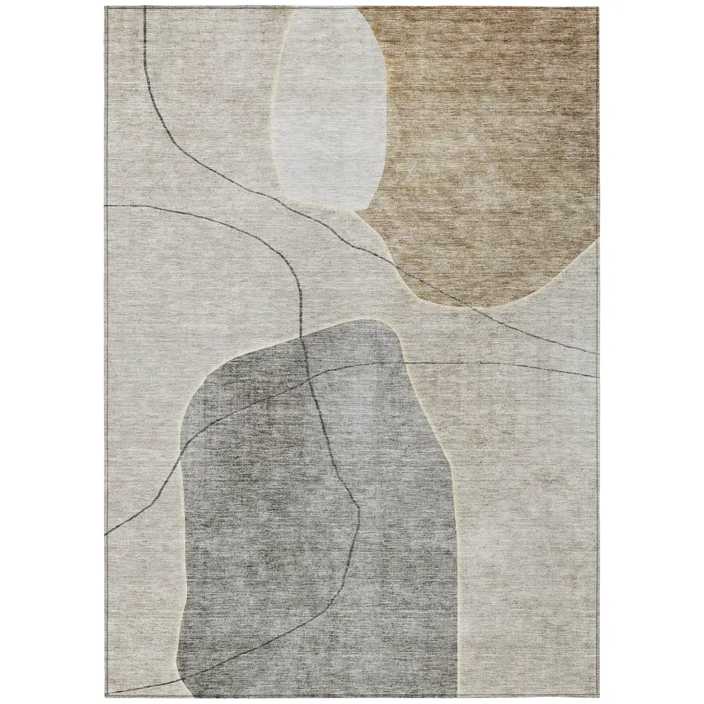 Chantille ACN672 Beige 3' x 5' Rug