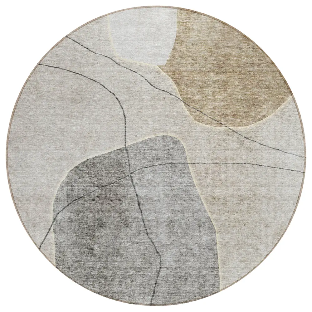 Chantille ACN672 Beige 8' x 8' Rug