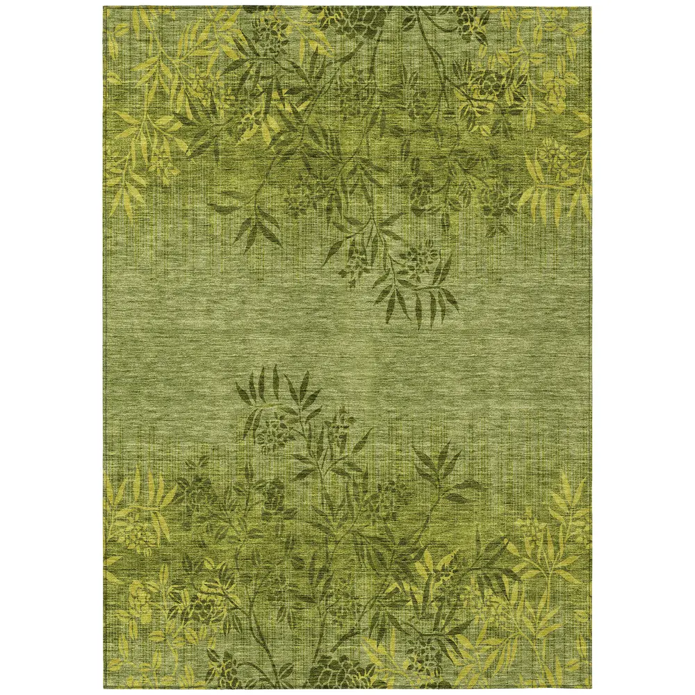 Chantille ACN673 Olive 5' x 7'6