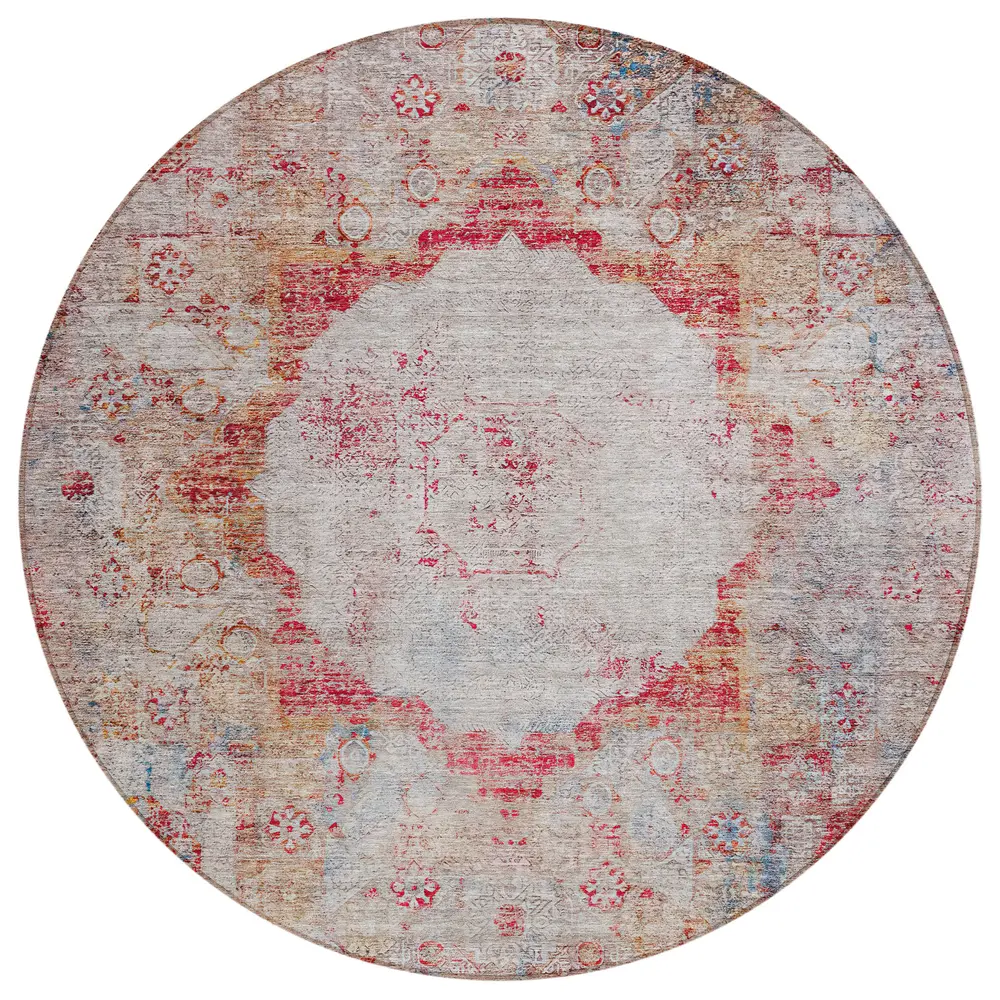 Chantille ACN675 Red 8' x 8' Rug