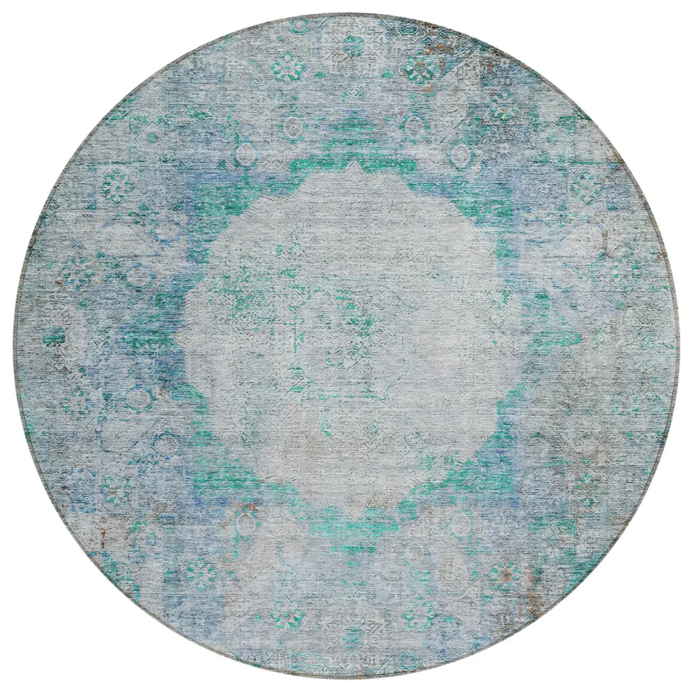 Chantille ACN675 Teal 8' x 8' Rug