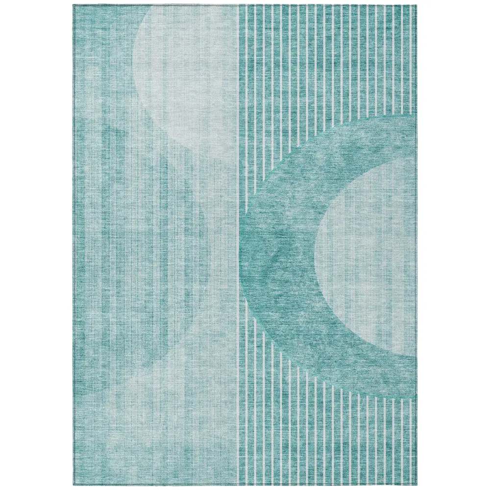 Chantille ACN676 Teal 5' x 7'6