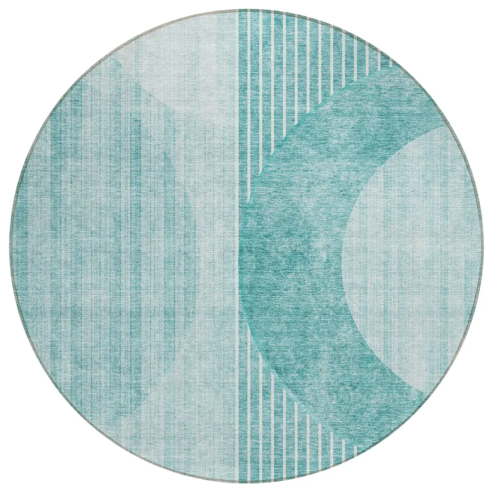 Chantille ACN676 Teal 8' x 8' Rug