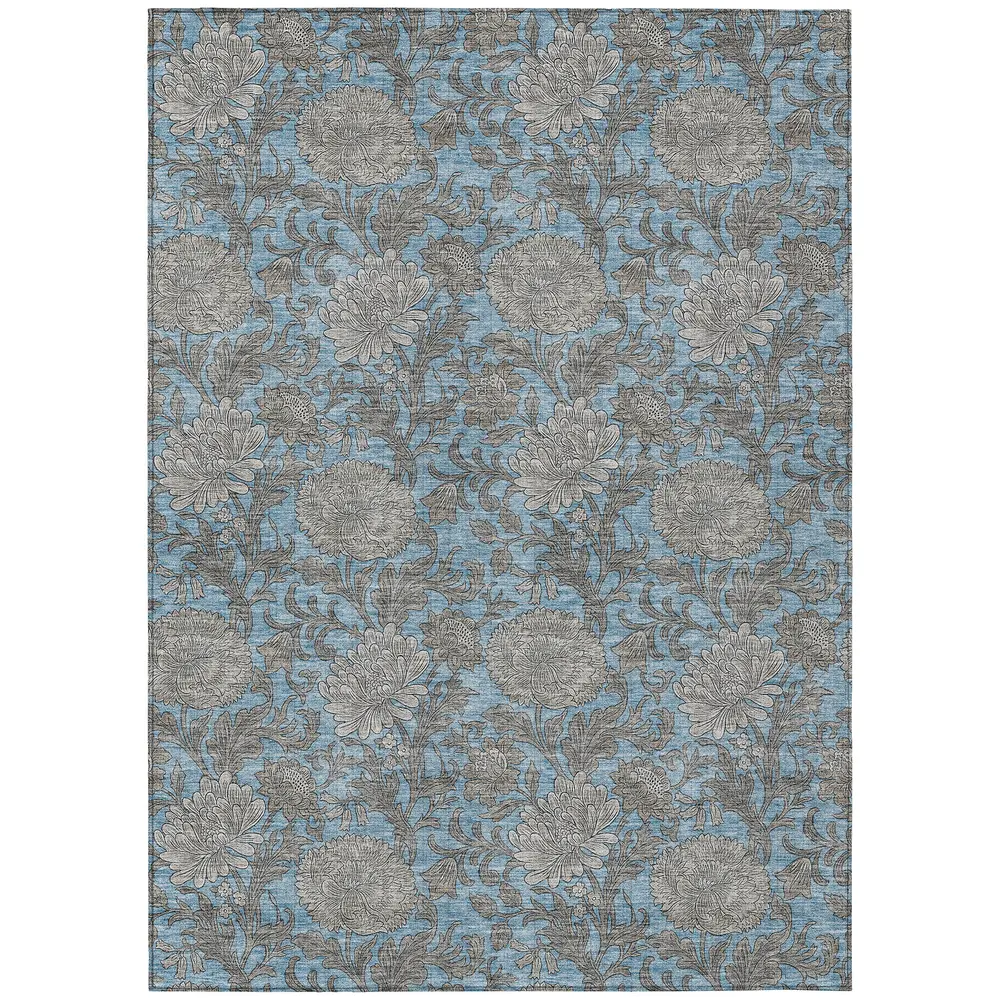 Chantille ACN677 Blue 3' x 5' Rug