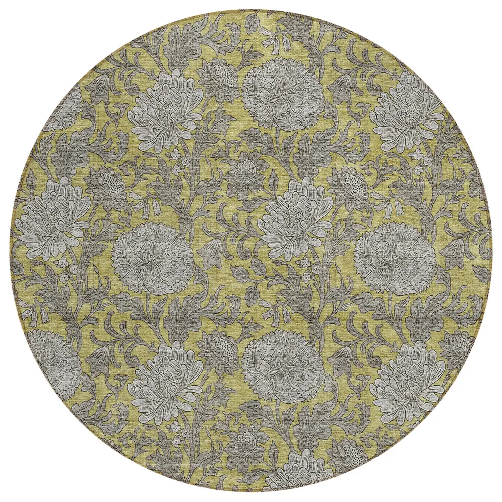 Chantille ACN677 Gold 8' x 8' Rug