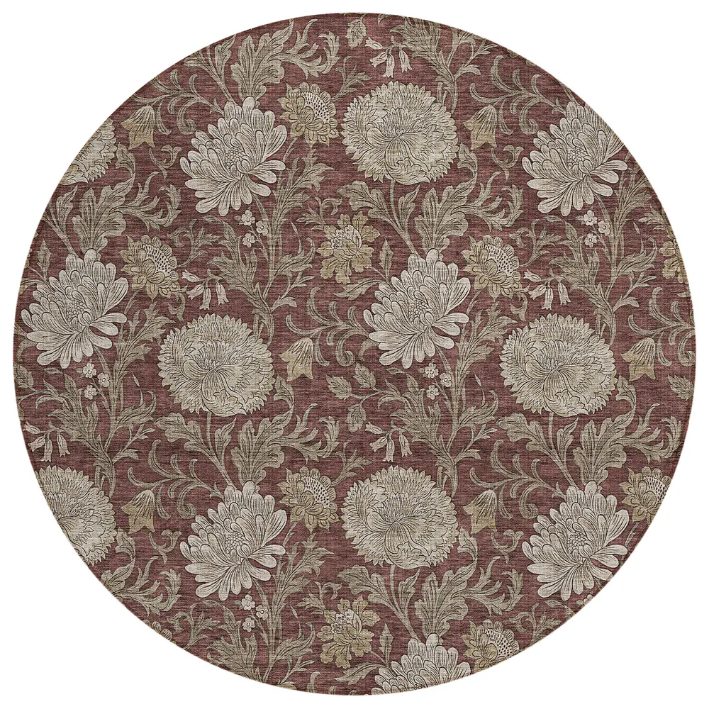 Chantille ACN677 Merlot 8' x 8' Rug