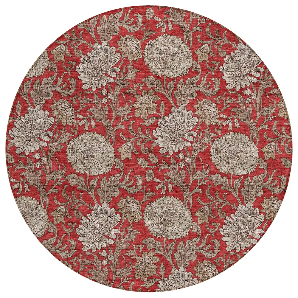 Chantille ACN677 Red 8' x 8' Rug