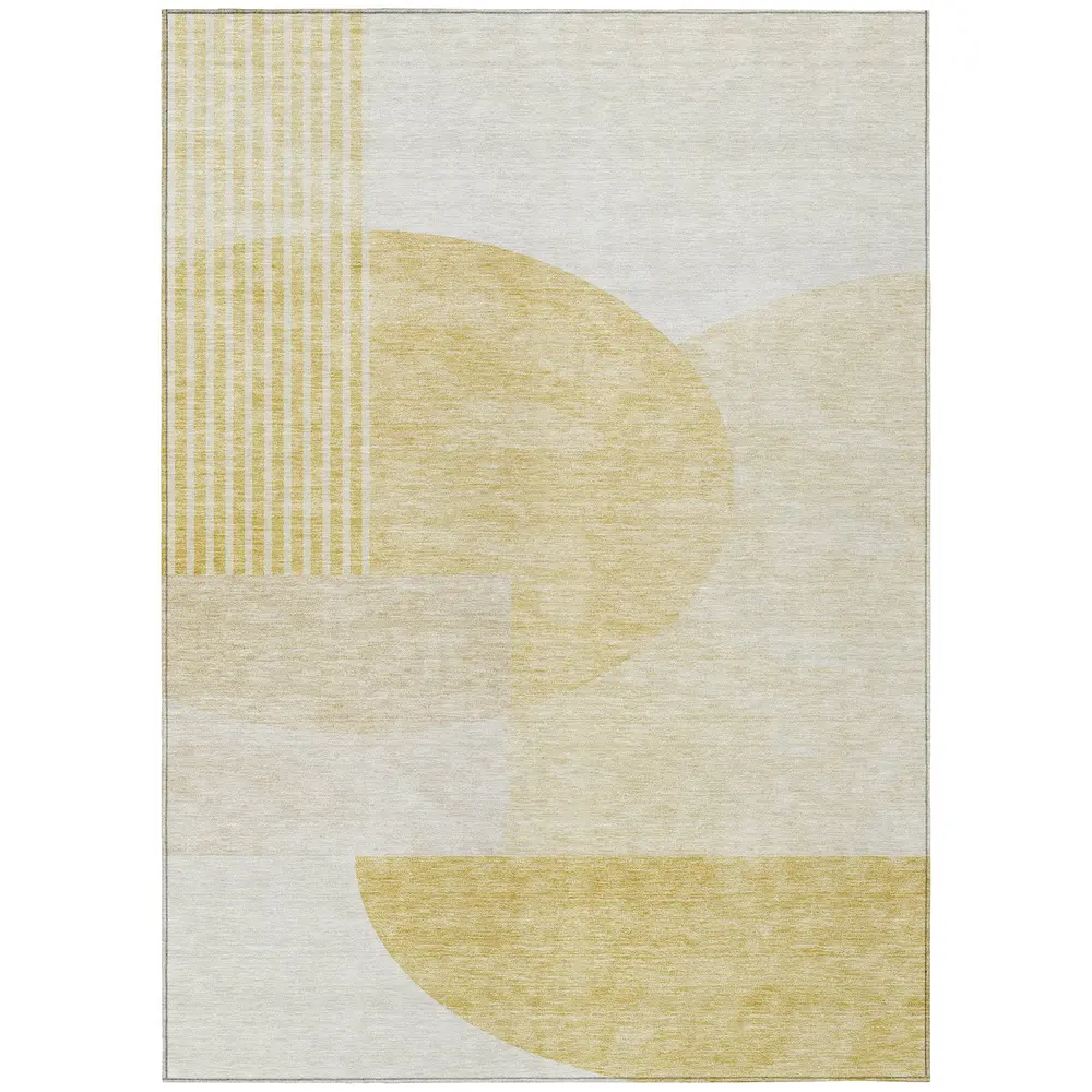Chantille ACN678 Gold 5' x 7'6
