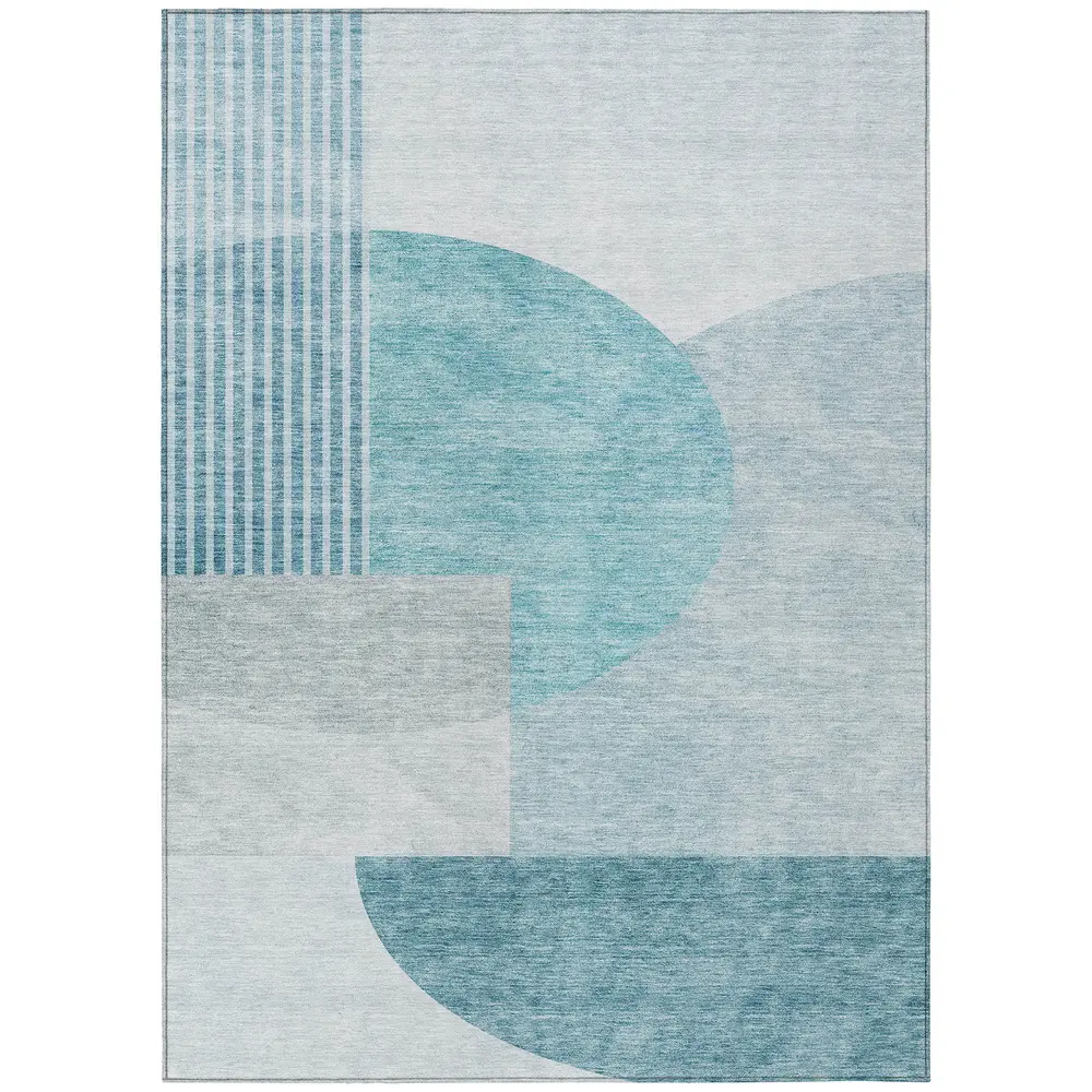 Chantille ACN678 Teal 5' x 7'6
