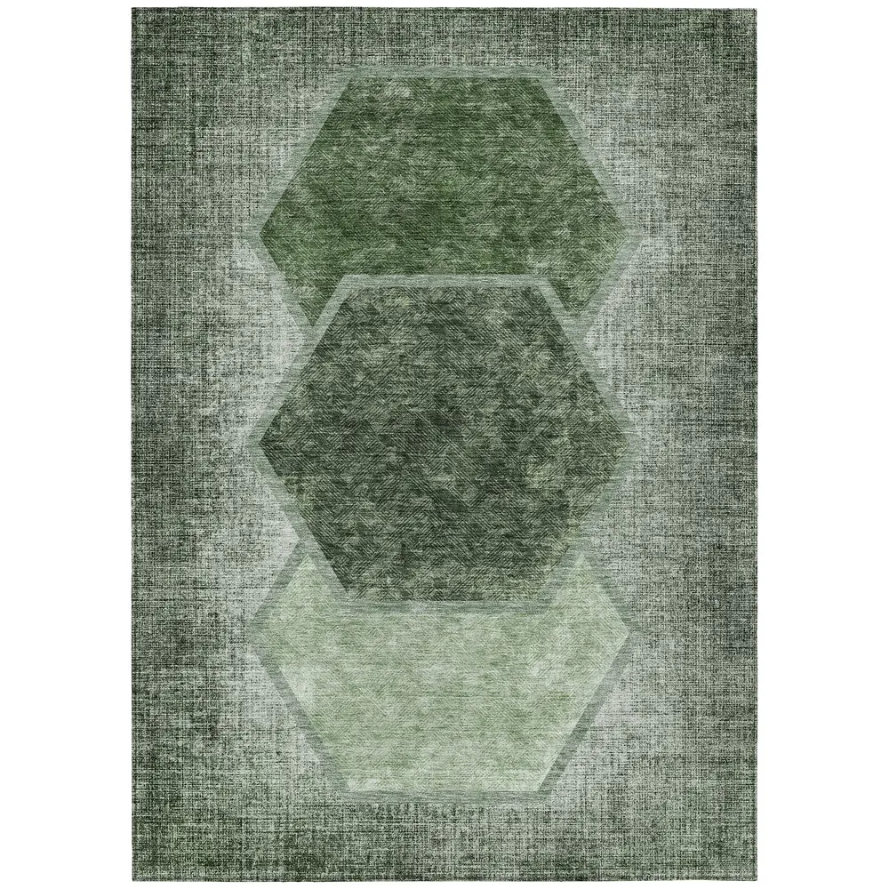 Chantille ACN679 Olive 5' x 7'6