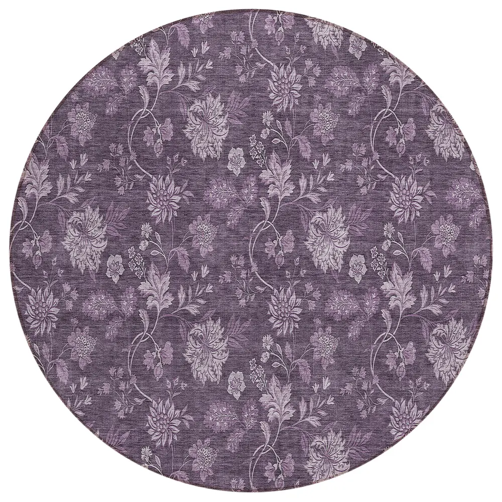 Chantille ACN680 Plum 8' x 8' Rug