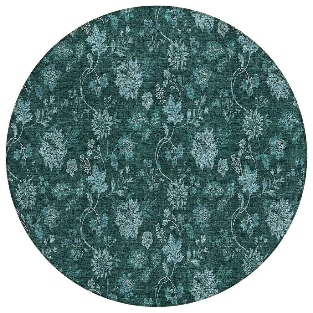 Chantille ACN680 Teal 8' x 8' Rug