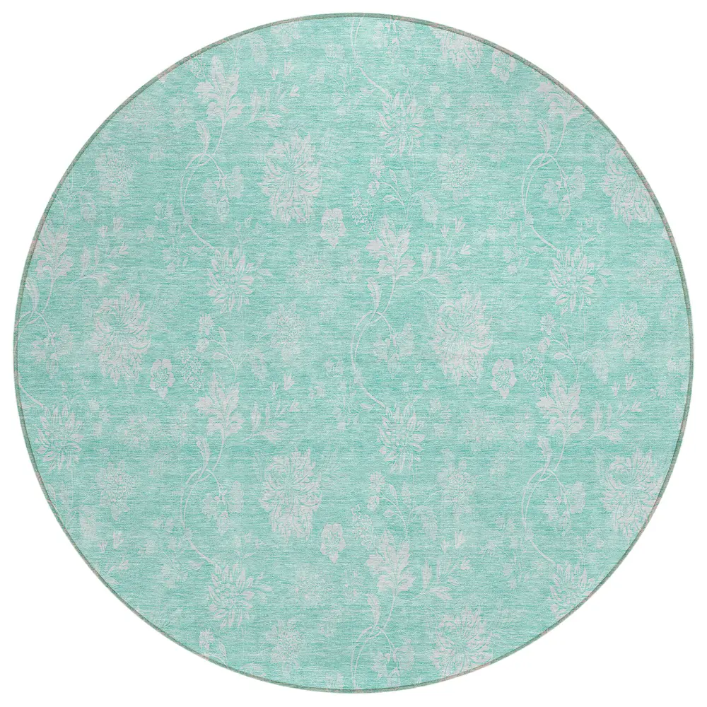 Chantille ACN681 Aqua 8' x 8' Rug