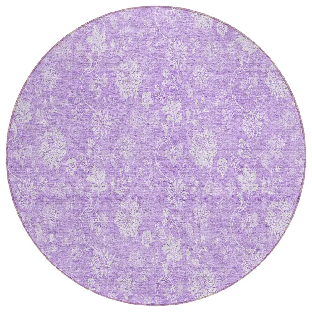 Chantille ACN681 Lilac 8' x 8' Rug