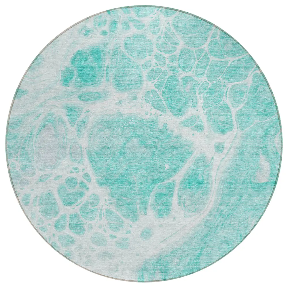 Chantille ACN682 Aqua 8' x 8' Rug