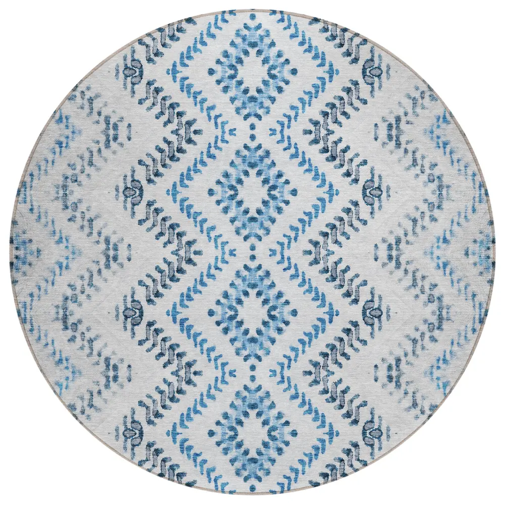 Chantille ACN684 Blue 8' x 8' Rug