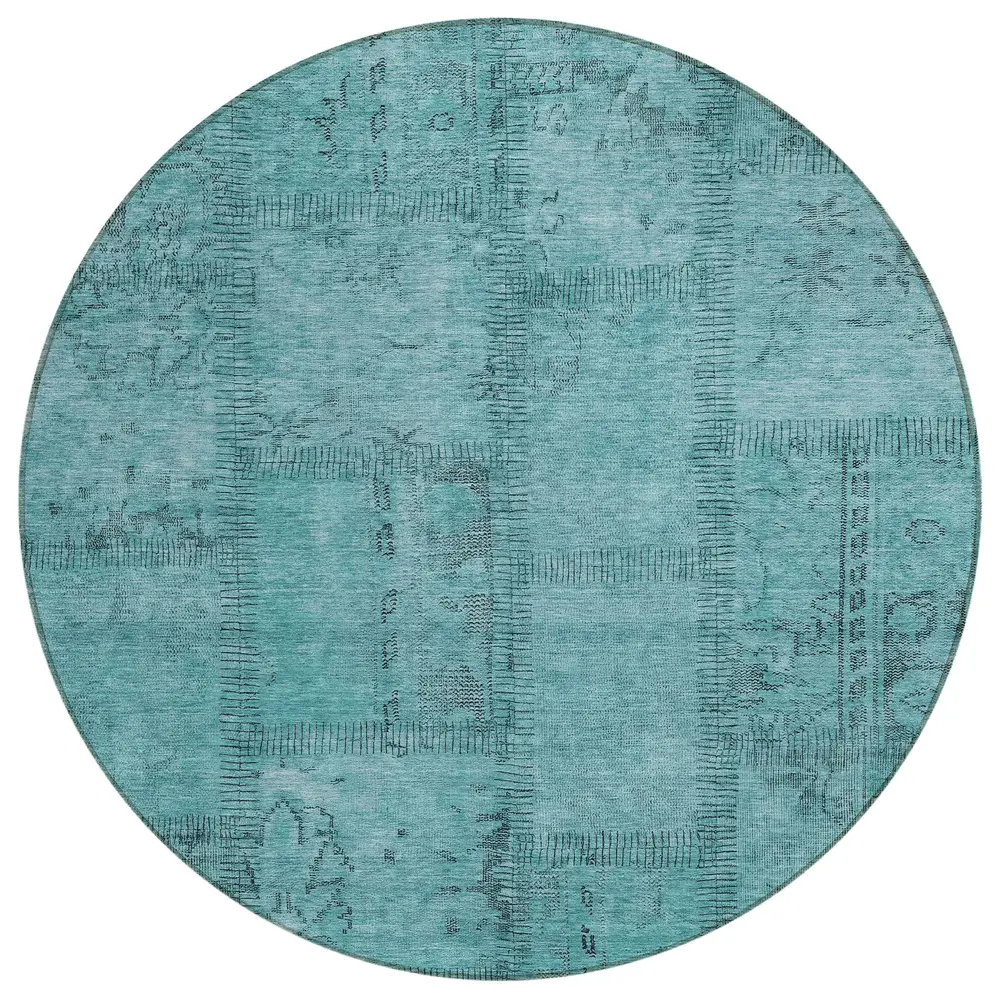 Chantille ACN685 Teal 8' x 8' Rug