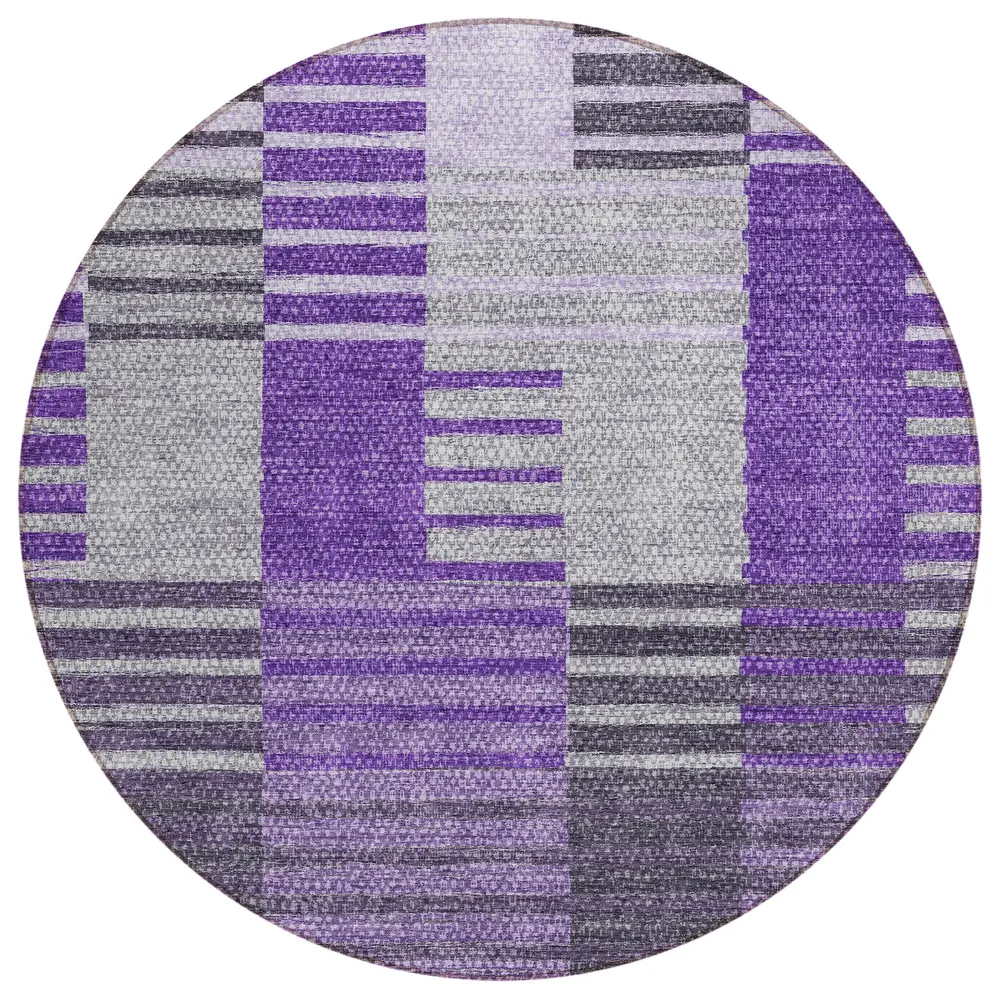 Chantille ACN687 Purple 8' x 8' Rug