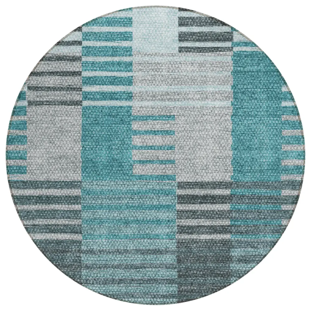 Chantille ACN687 Teal 8' x 8' Rug