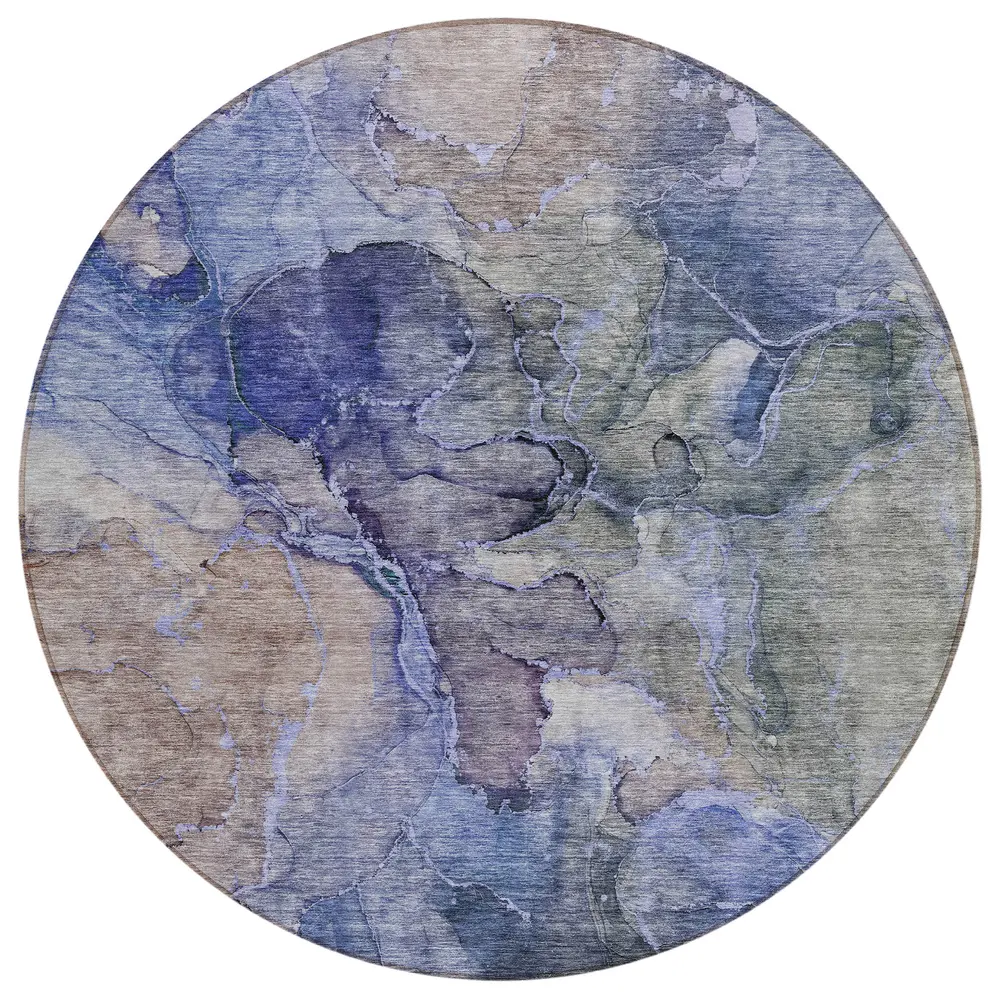 Chantille ACN689 Blue 8' x 8' Rug