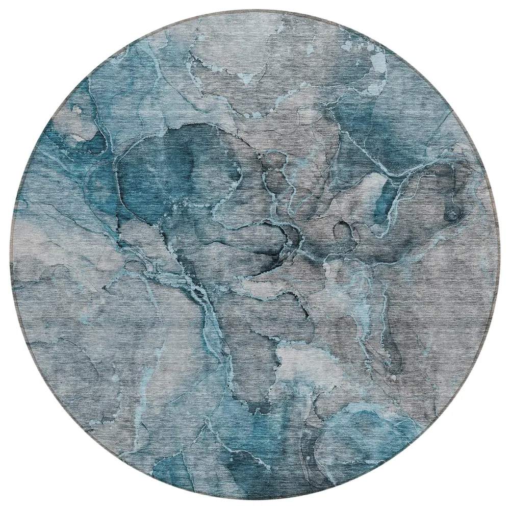Chantille ACN689 Teal 8' x 8' Rug