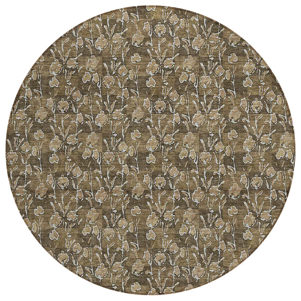 Chantille ACN692 Brown 8' x 8' Rug