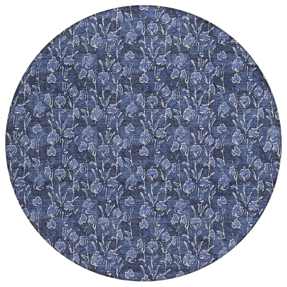 Chantille ACN692 Navy 8' x 8' Rug