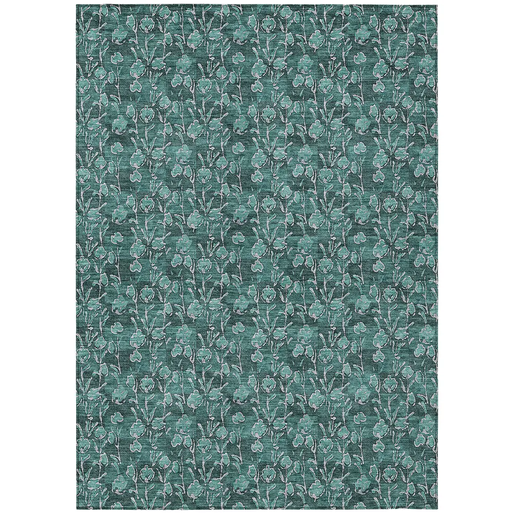 Chantille ACN692 Teal 3' x 5' Rug