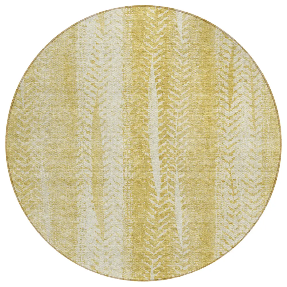 Chantille ACN694 Gold 8' x 8' Rug