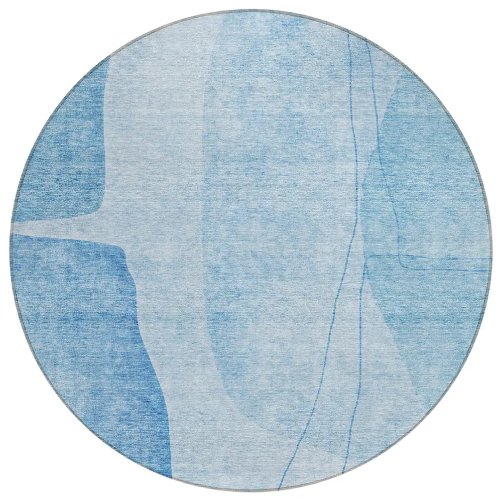 Chantille ACN696 Blue 8' x 8' Rug