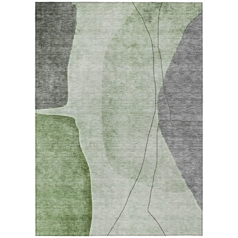 Chantille ACN696 Green 3' x 5' Rug