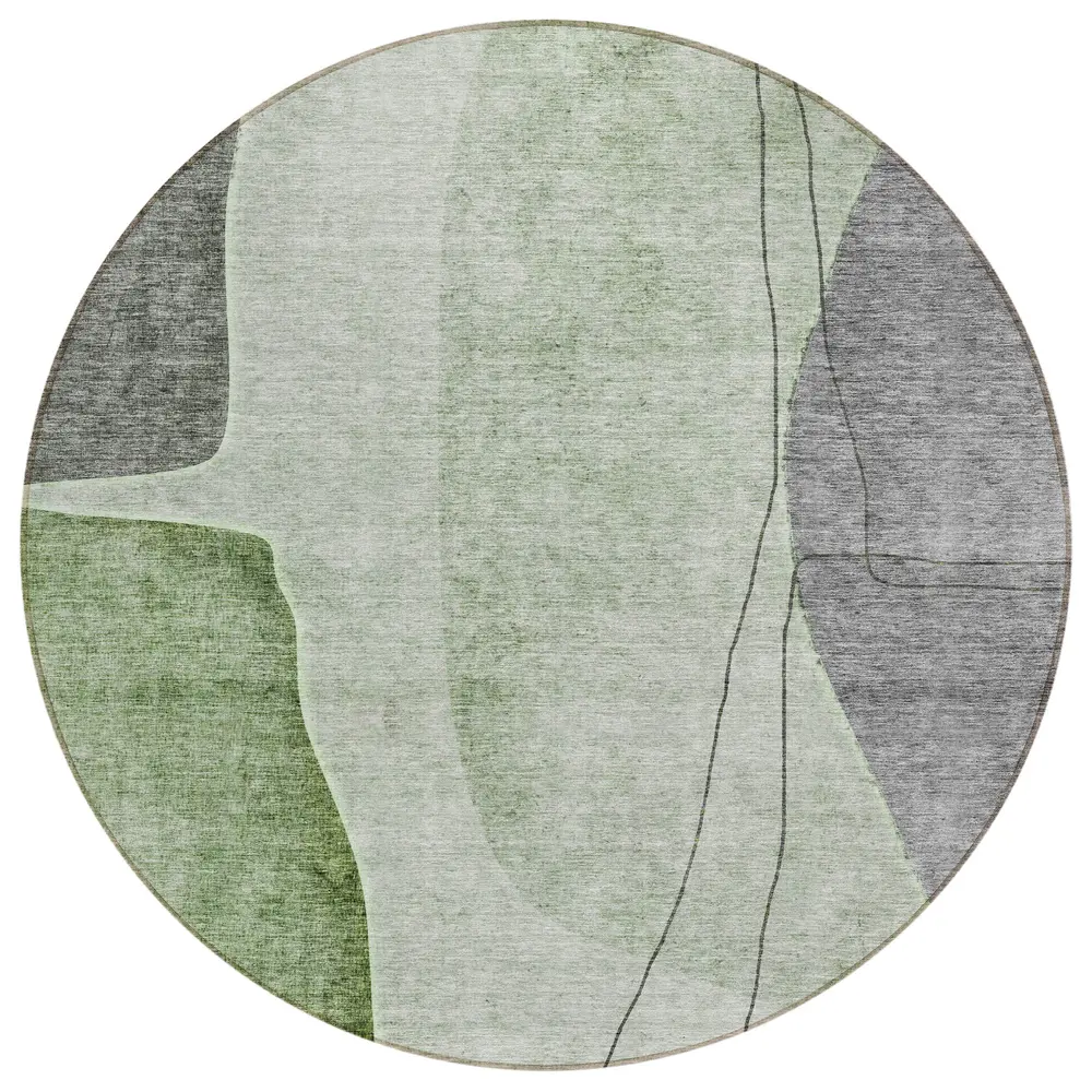 Chantille ACN696 Green 8' x 8' Rug