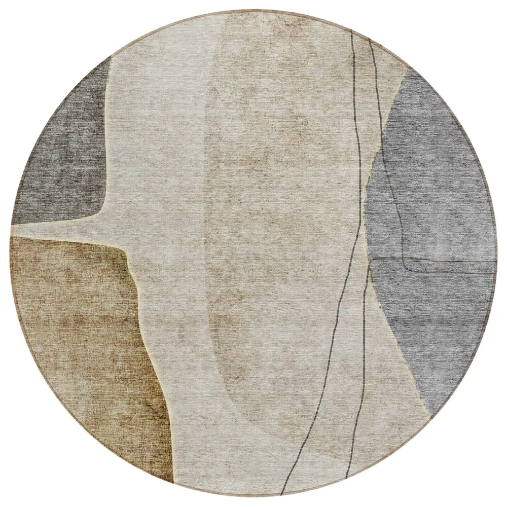 Chantille ACN696 Taupe 8' x 8' Rug