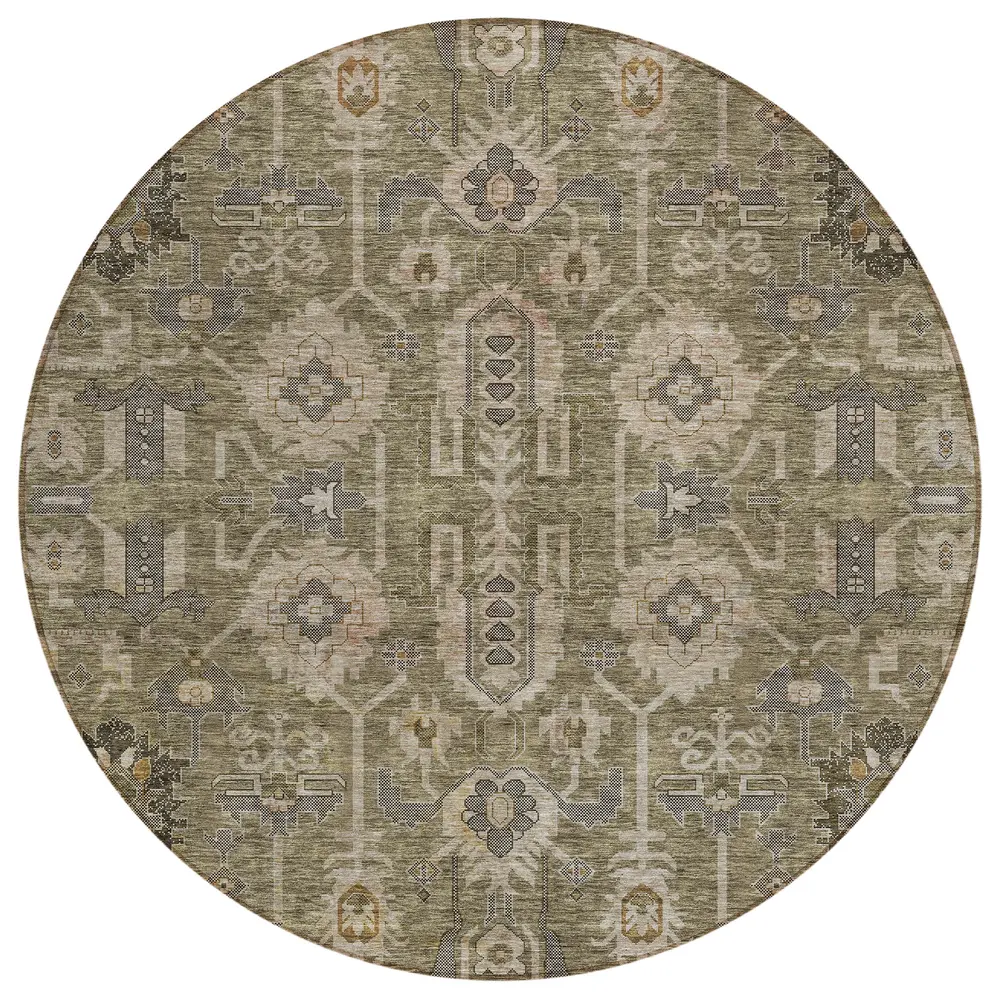 Chantille ACN697 Brown 8' x 8' Rug