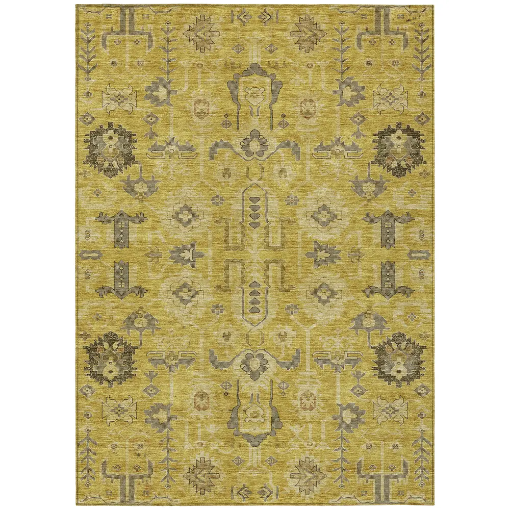 Chantille ACN697 Gold 5' x 7'6