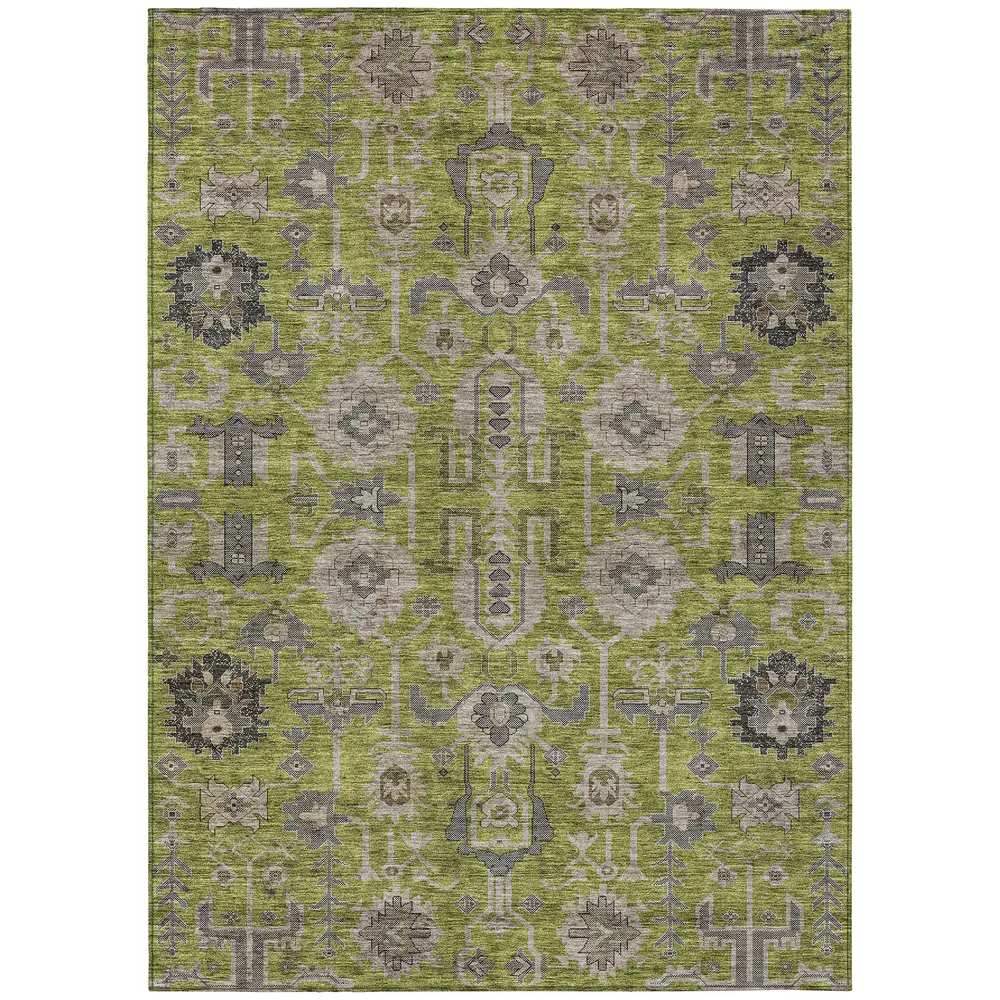 Chantille ACN697 Olive 5' x 7'6