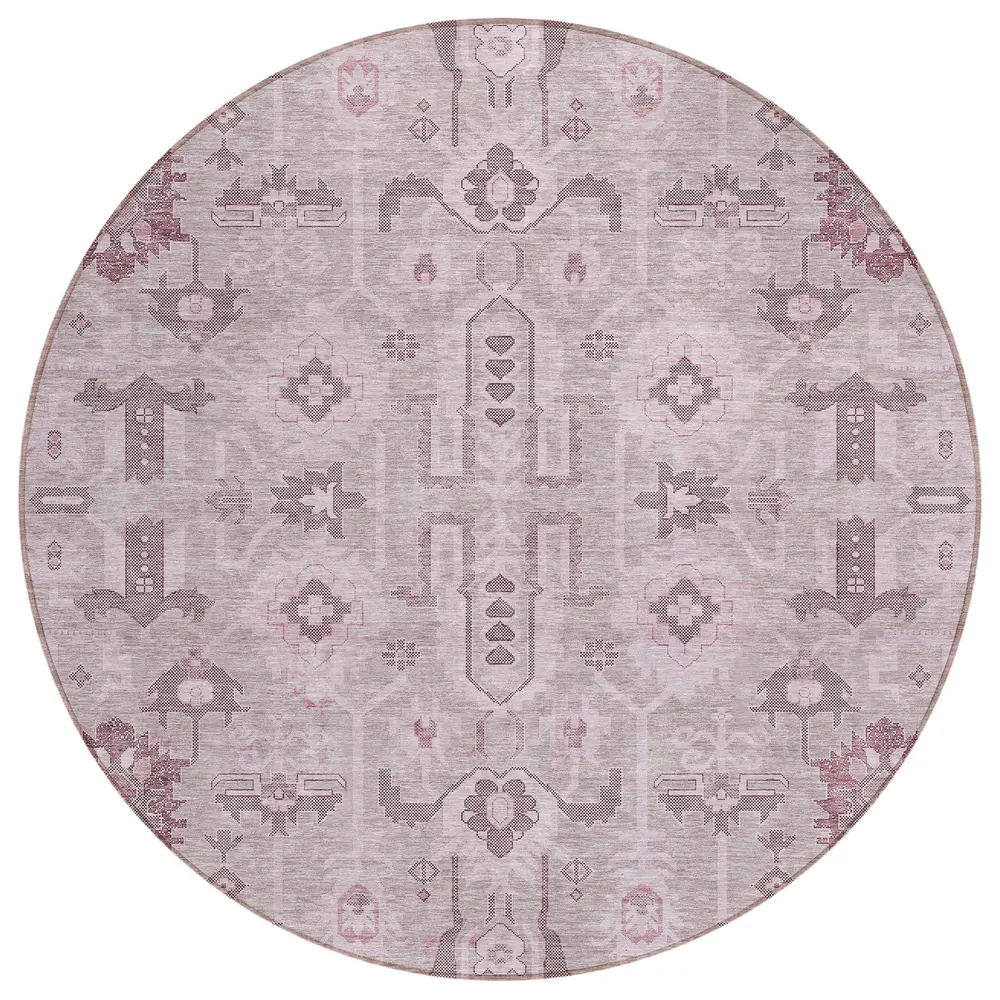 Chantille ACN697 Pink 8' x 8' Rug