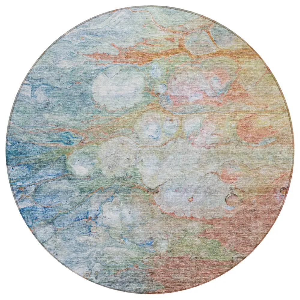 Chantille ACN698 Coral 8' x 8' Rug