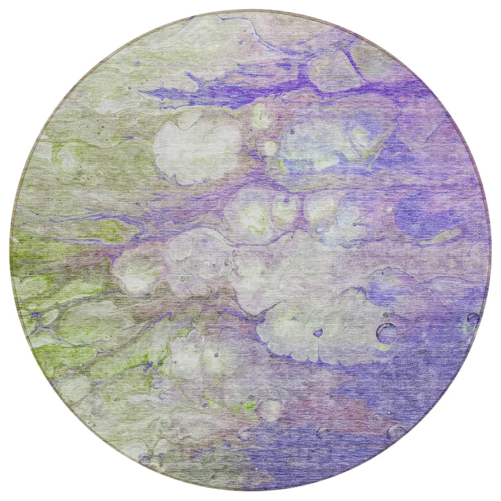 Chantille ACN698 Purple 8' x 8' Rug