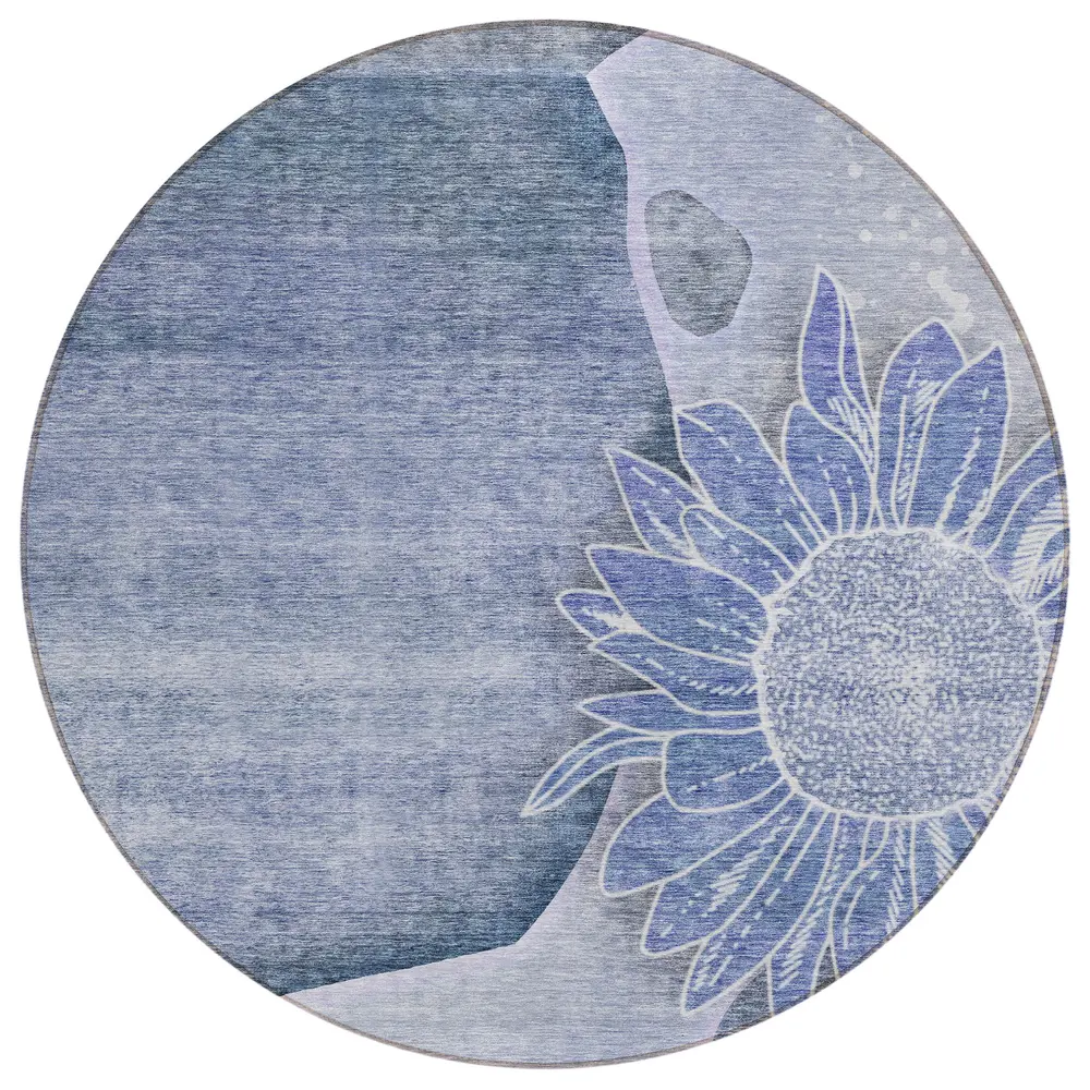 Chantille ACN700 Blue 8' x 8' Rug