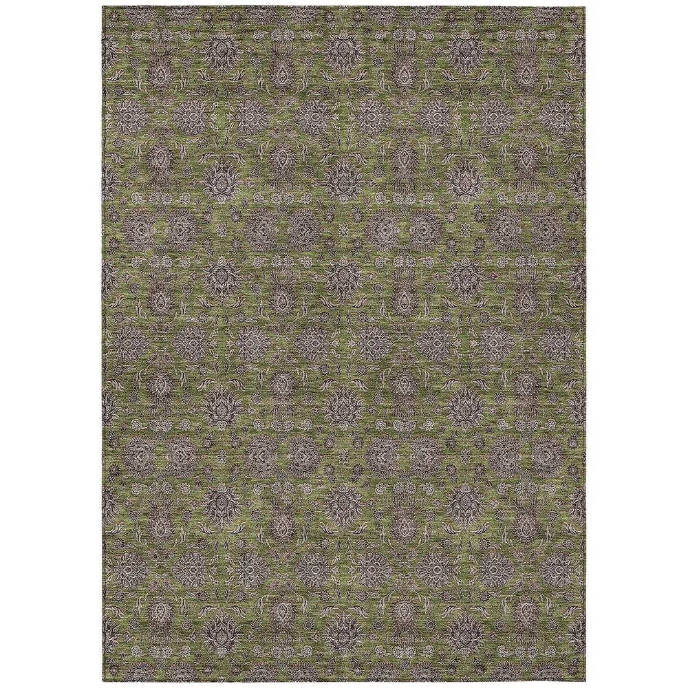 Chantille ACN702 Olive 5' x 7'6