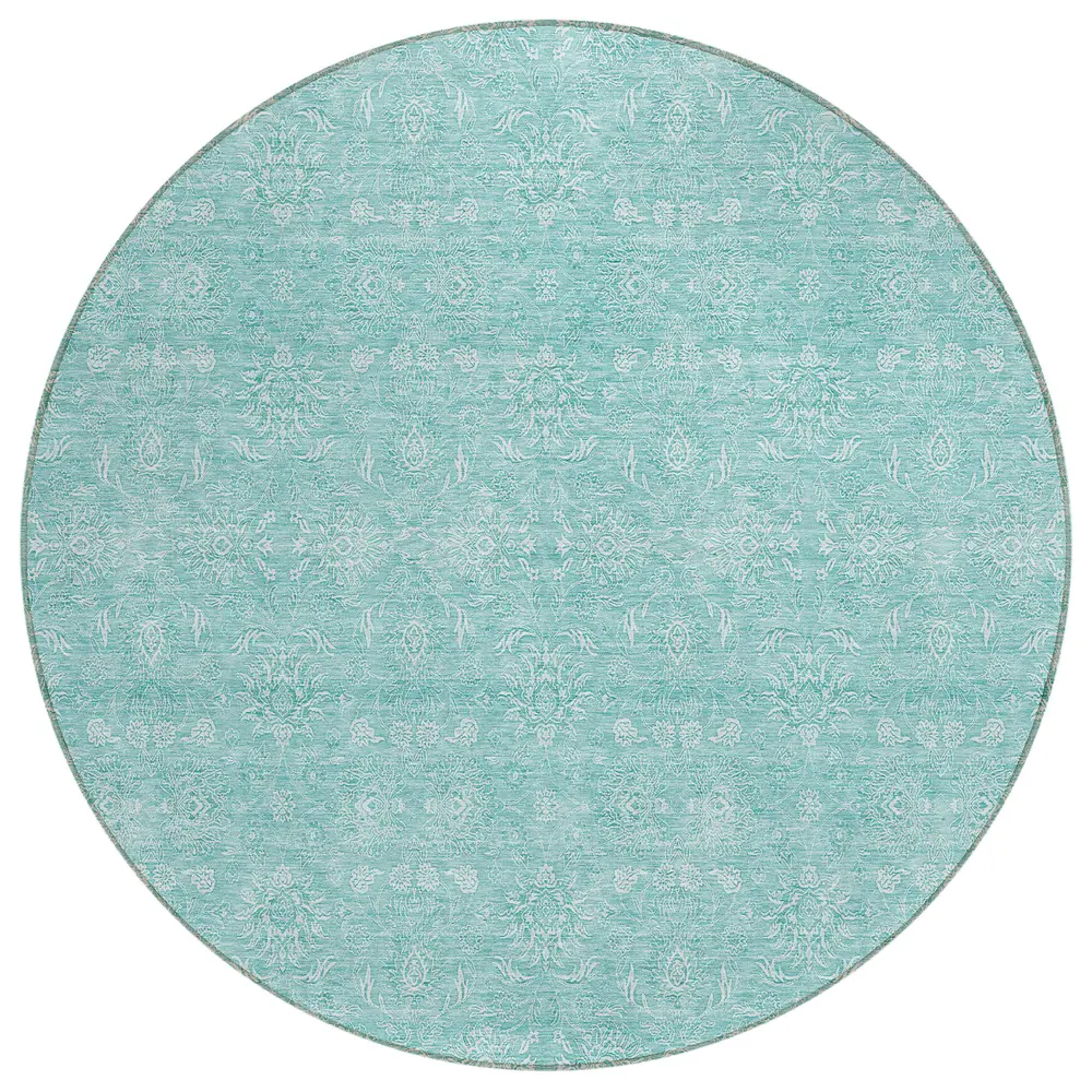 Chantille ACN703 Aqua 8' x 8' Rug