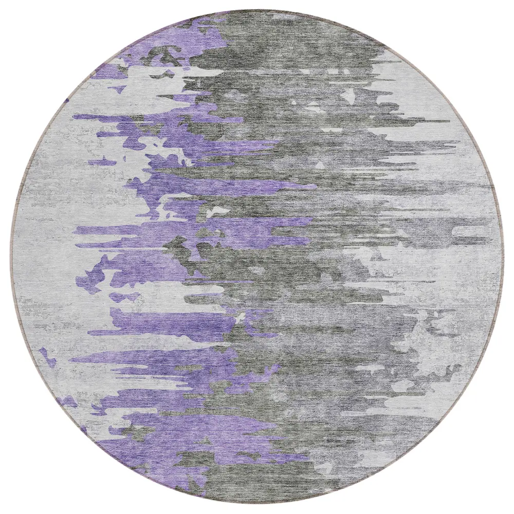Chantille ACN704 Purple 8' x 8' Rug