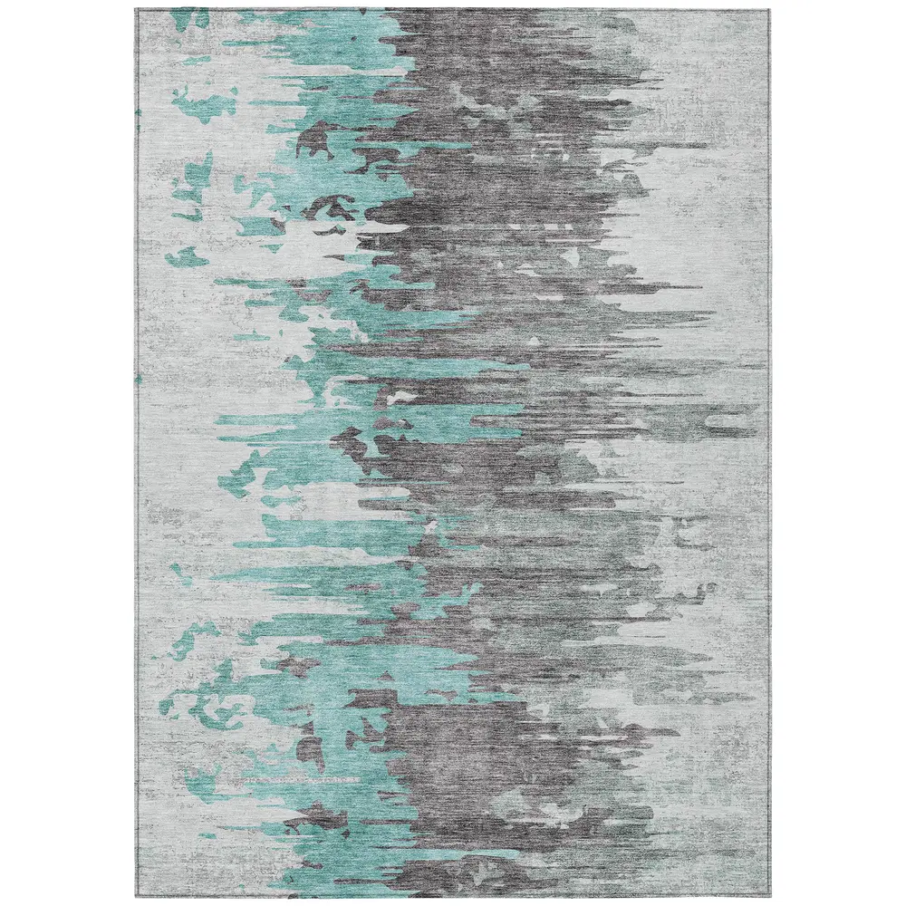 Chantille ACN704 Teal 3' x 5' Rug