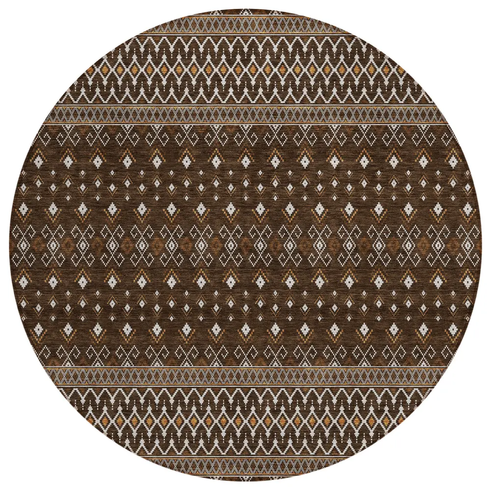 Chantille ACN708 Chocolate 8' x 8' Rug